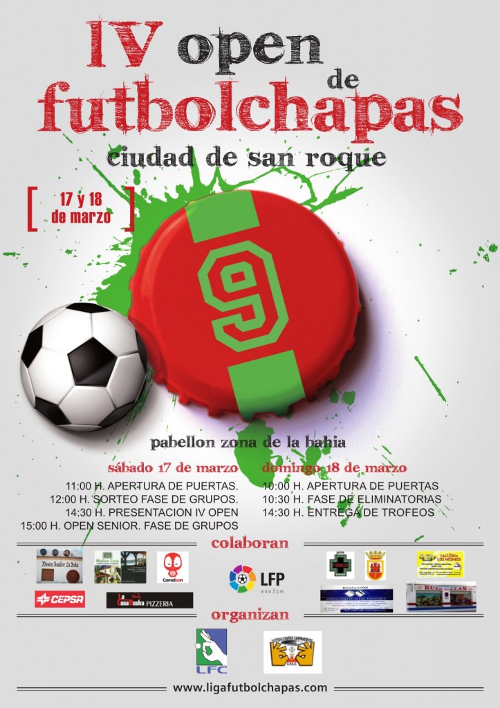 Cartel del IV Open Ciudad de San Roque Cartel del IV Open Ciudad de San Roque