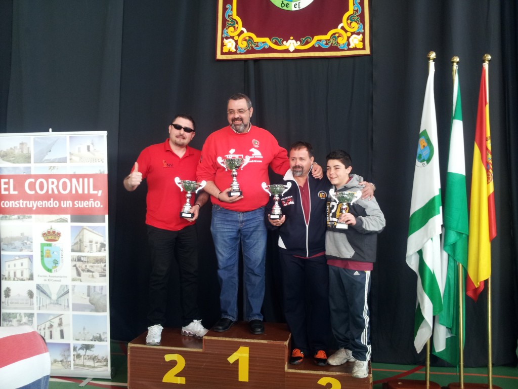 Podium del Open