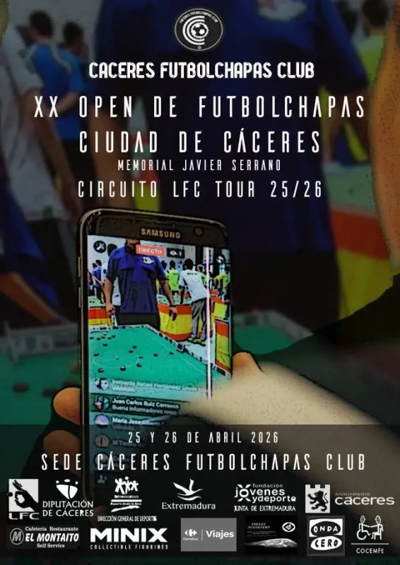Cartel Open Caceres 2026