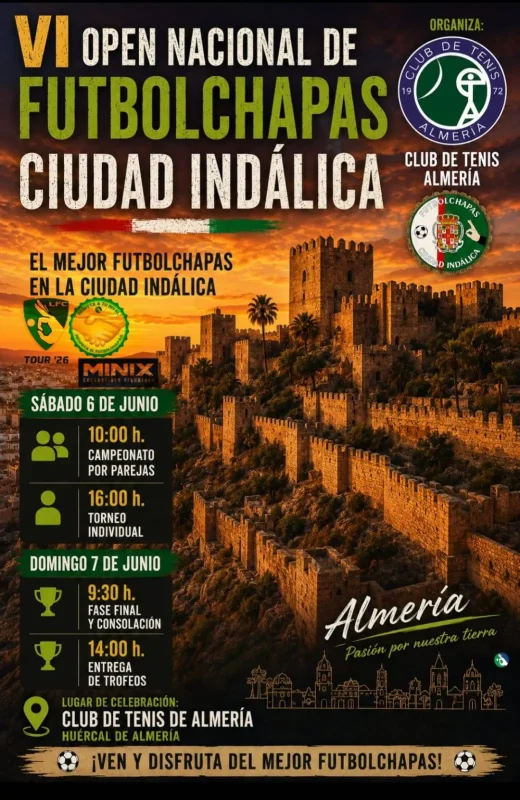 Cartel VI Open Ciudad Indalica
