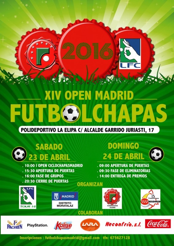 Cartel XIV Open Madrid