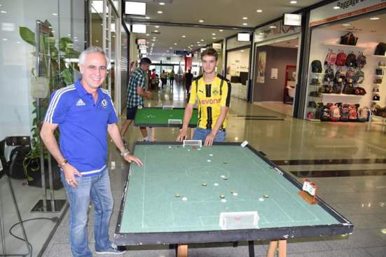 Buen ambiente en la liga mostoleña