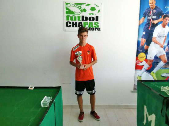 Adrián Iborra fue el gran triunfador del Colombino mostoleño